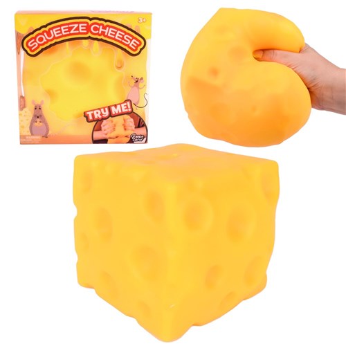 Giggle Zone Squeeze Cheese 12cm Block