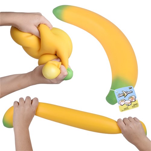 Laffy Snacks Giant Squishy Banana (36cm)