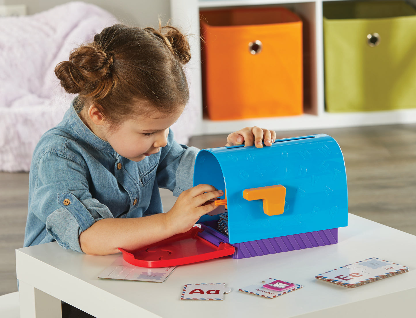 Alphabet Learning Mailbox
