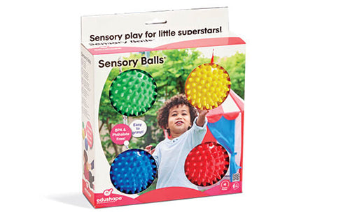 Sensory Spot Balls Set 4 4"