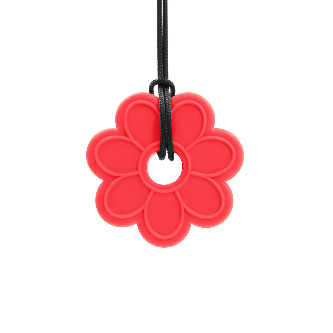 ARK Flower Chew Necklace Red Std