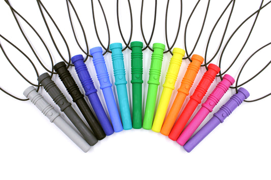 Ark Bite Saber Chew Necklace Row of Colours