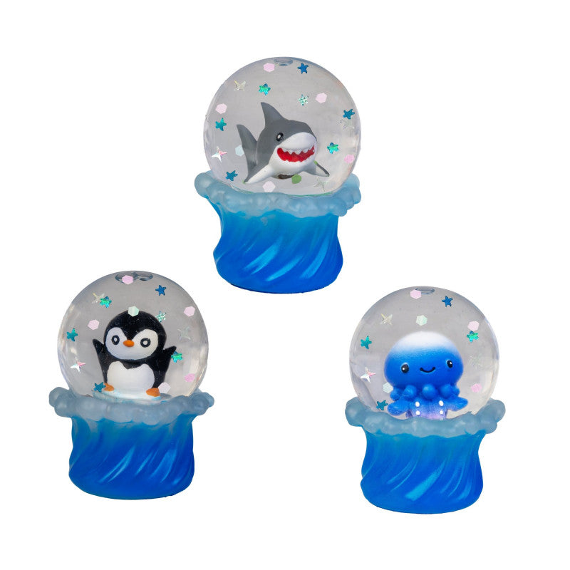 Smooshos Super Squeeze Diamond Glow in the Dark Globe Sea Animal
