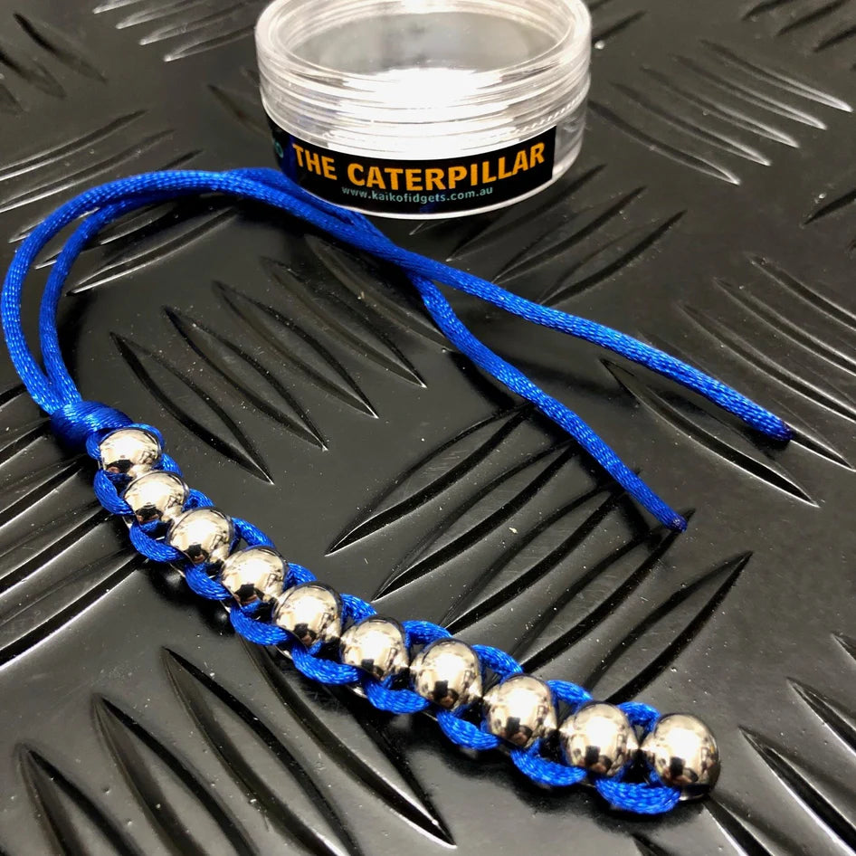 Kaiko Caterpillar Hand Fidget Royal Blue