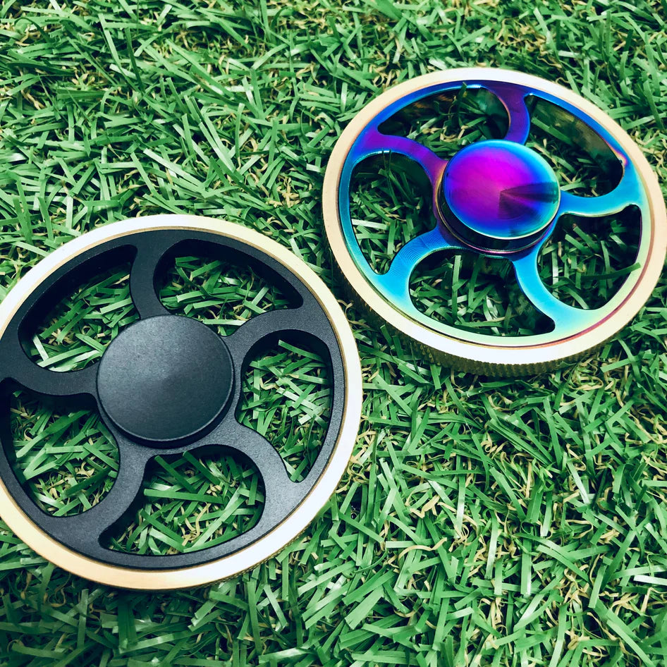 Kaiko Flywheel Spinner Unboxed Gold or Oilslick Colour