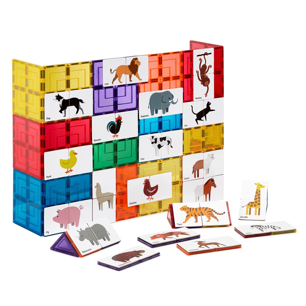 TileTek - 40 Piece Tile Topper - Animal Pack