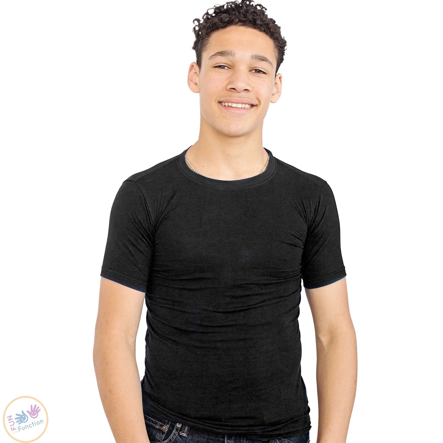 Hip Hugger Tee Shirt Black