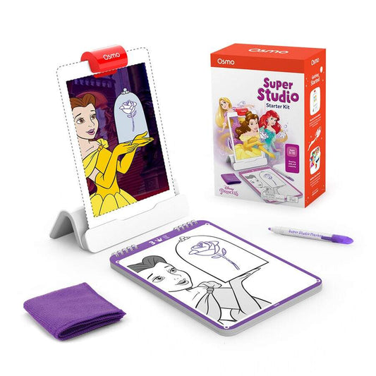 Osmo Super Studio Disney Princess Starter Kit for iPad - Ages 5-11 (Osmo Base Included)