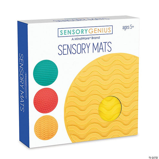 Sensory Genius Tactile Self-Regulation Mats Set of 4