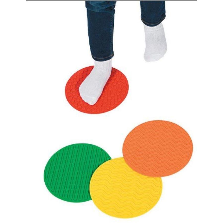 Sensory Genius Tactile Self-Regulation Mats Set of 4