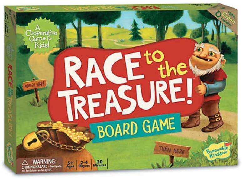 Race To The Treasure Board Game