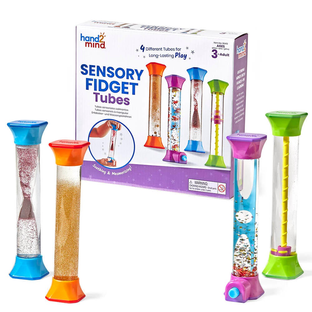 Sensory Fidget Tubes Set 4