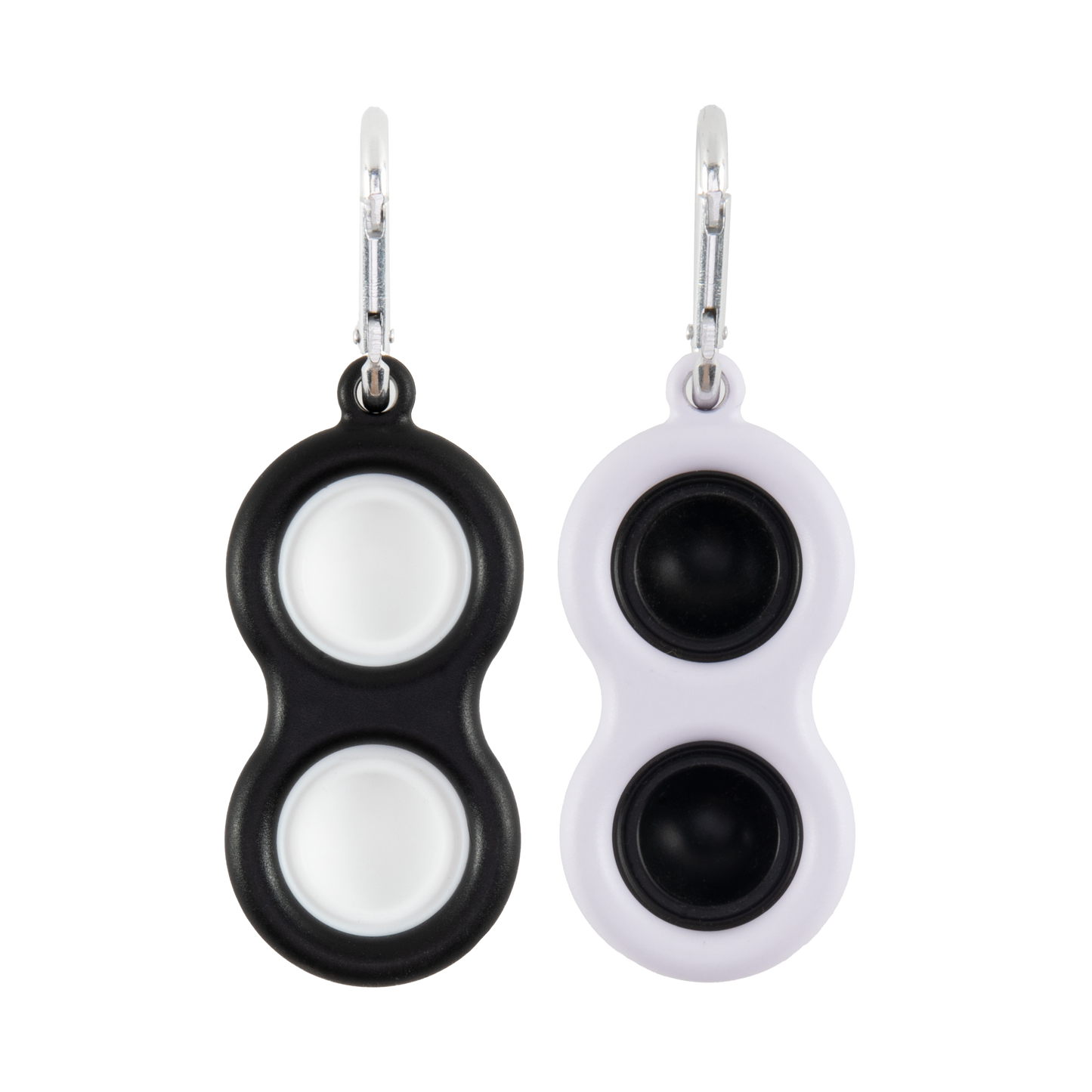 Fat Brain Toys Simpl Dimpl Keychain Black and White