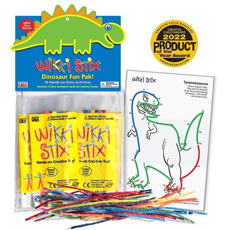 Wikki Stix Dinosaur Fun Pack