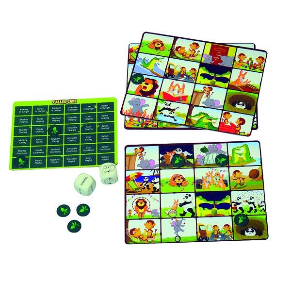 Chalk and Chuckles A Day in the Jungle - Social Skills Board Game