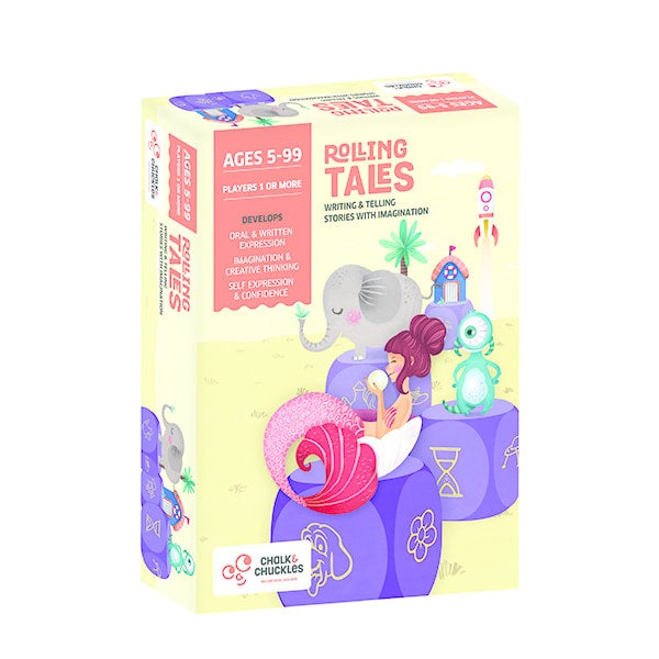 Chalk and Chuckles Rolling Tales – Writing and Telling Stories with Imagination