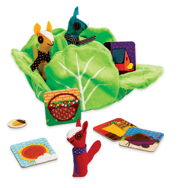 Chalk and Chuckles - My Little Cabbage – A Game of Touch and Memory Board Game