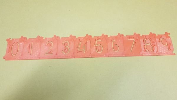 William Ready Number Stencil Kit (0-9)