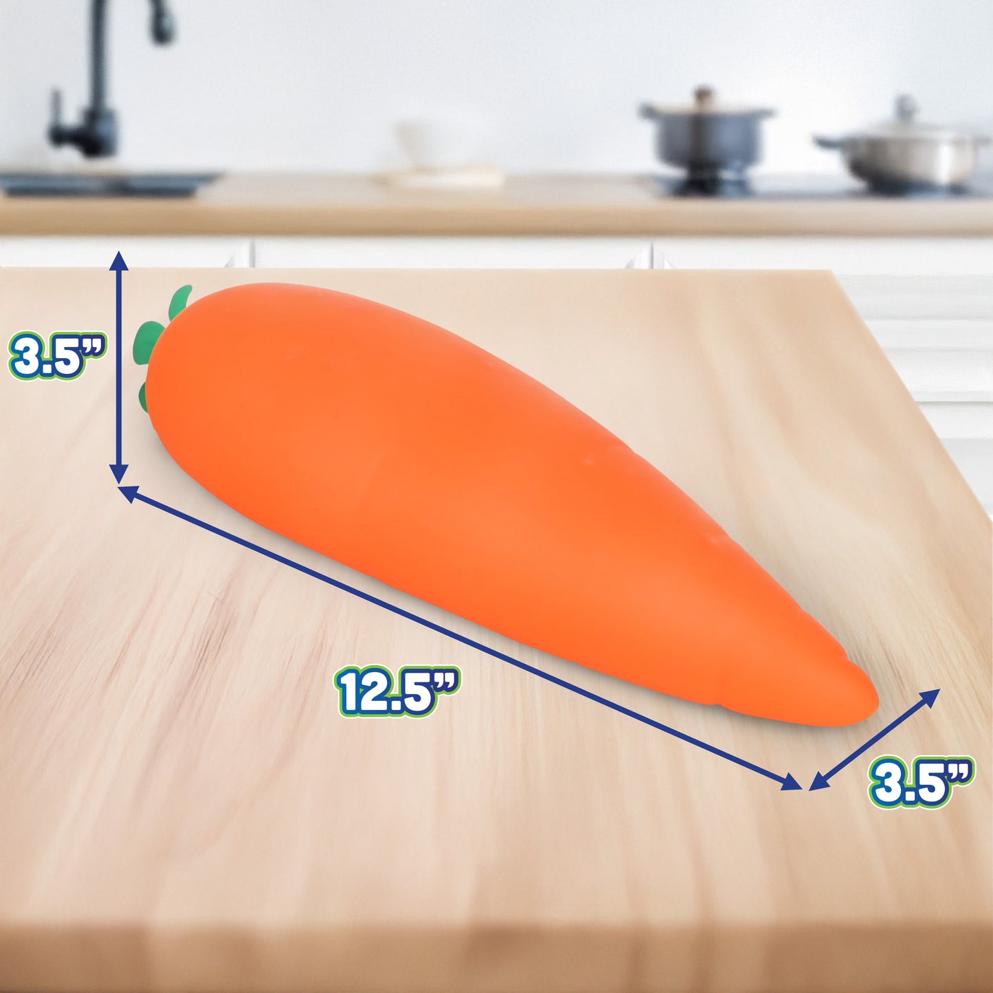 Toymendous Giant Squishy Carrot (28cm)