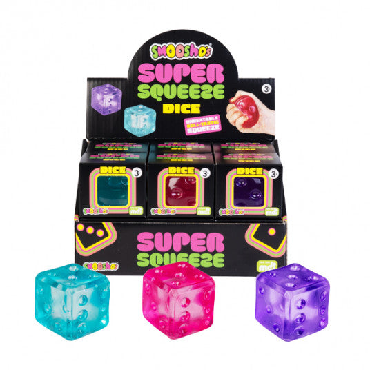 Smooshos Super Squeeze Dice