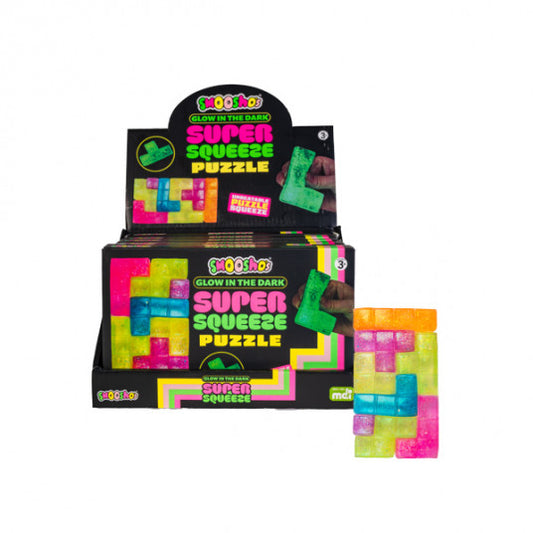 Smooshos Super Squeeze Puzzle - Glow in the Dark