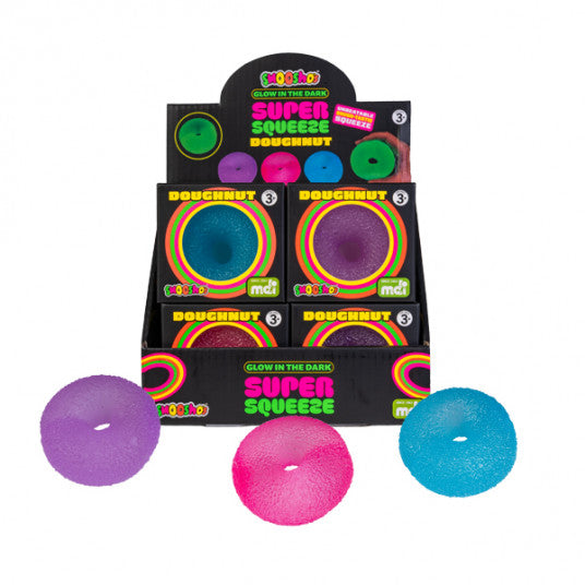 Smooshos Super Glow In Dark Doughnut