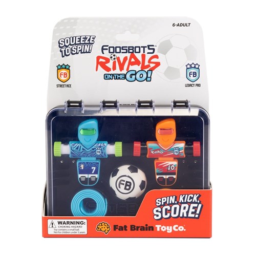 Fat Brain Toys Foosbots RIVALS - Single, On the Go or Australian Rivals Cup