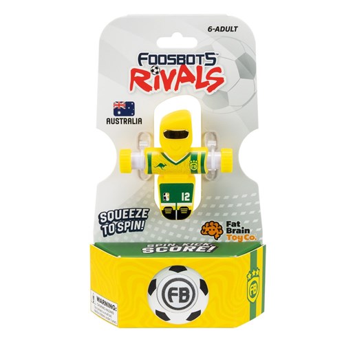 Fat Brain Toys Foosbots RIVALS - Single, On the Go or Australian Rivals Cup
