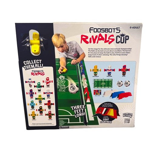 Fat Brain Toys Foosbots RIVALS - Single, On the Go or Australian Rivals Cup