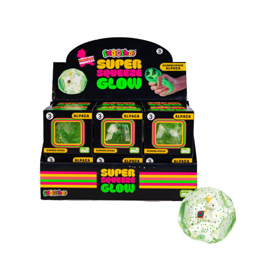 Smooshos Diamond Glow in the Dark Alpaca