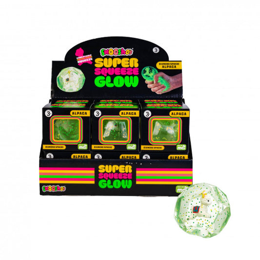 Smooshos Diamond Glow in the Dark Alpaca