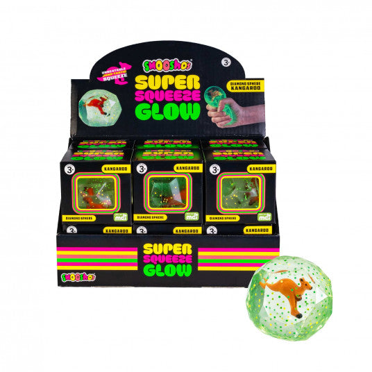 Smooshos Diamond Glow in the Dark Kangaroo