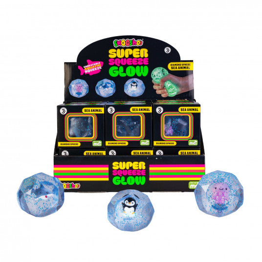 Smooshos Diamond Glow in the Dark Sea Animal