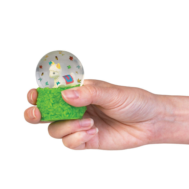 Smooshos Super Squeeze Diamond Glow in the Dark Globe Alpaca