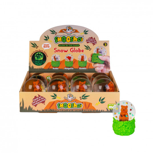 Smooshos Super Squeeze Diamond Glow in the Dark Globe Quokka