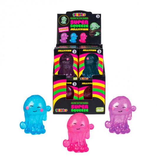Smooshos Super Glow In Dark Jellyfish