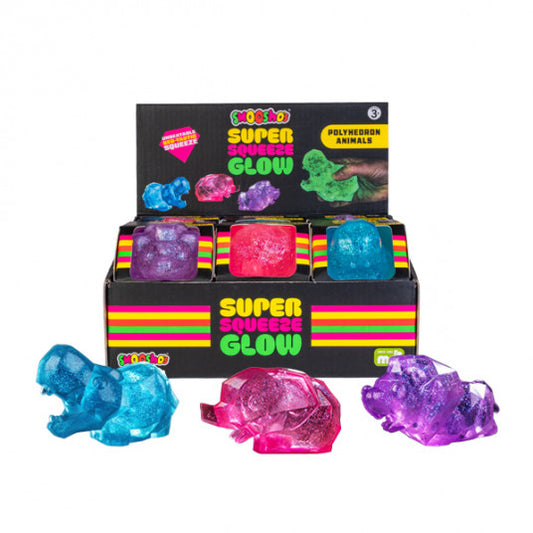 Smoosho's Super Glow-in-the-dark Polyhedron Animals