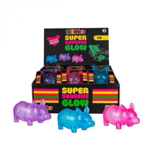 Smoosho's Super Glow-in-the-dark Pig