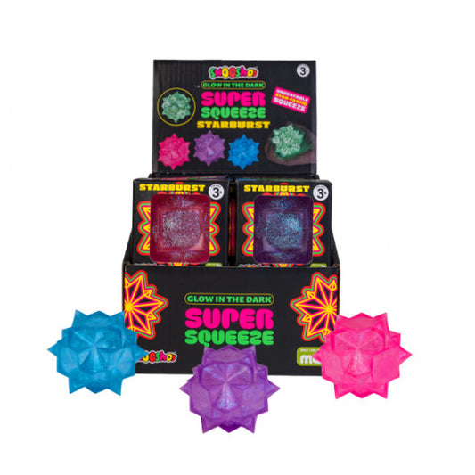 Smooshos Super Squeeze Starburst Glow in the Dark