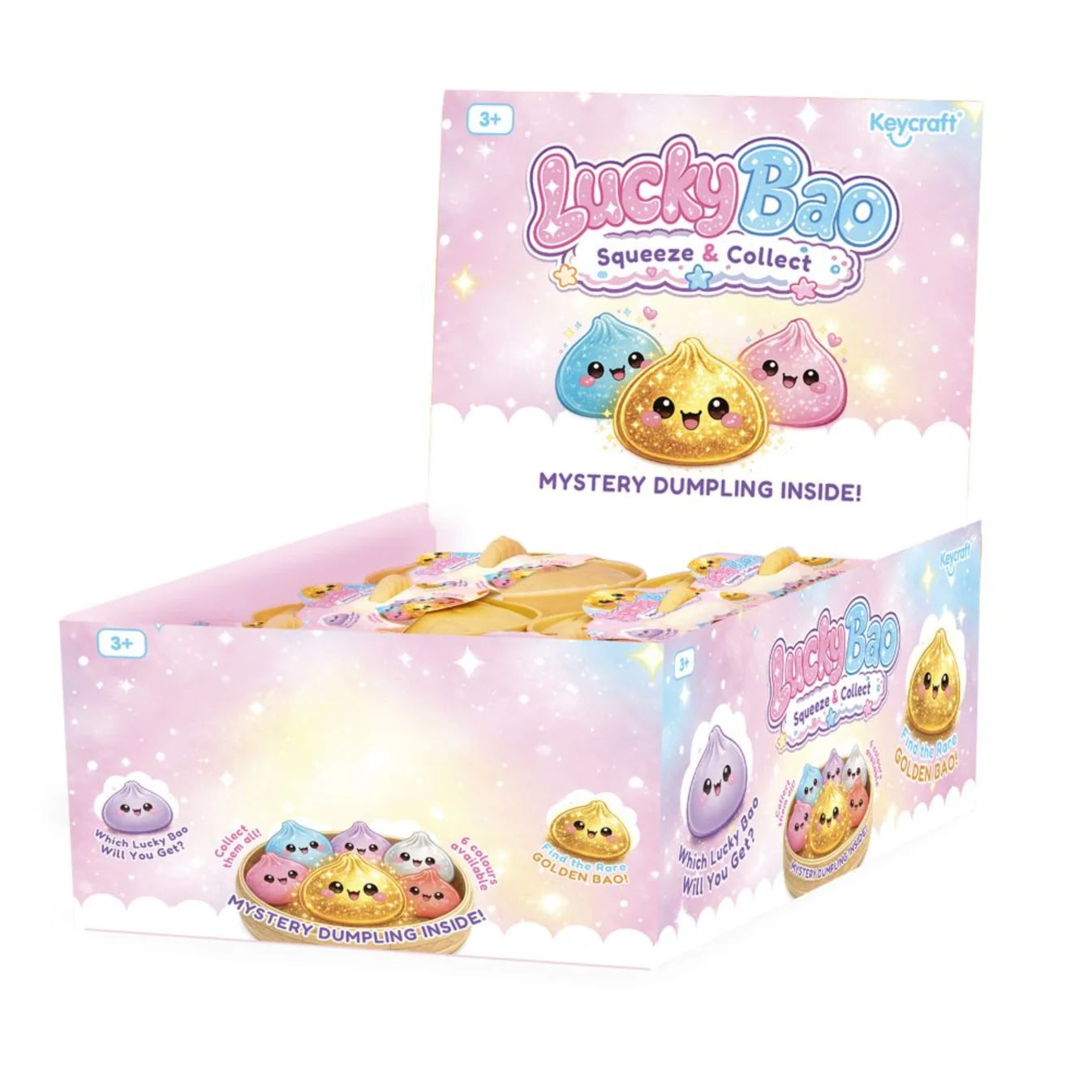 Keycraft Lucky Bao Mystery Dumpling Squish - Large 10cm