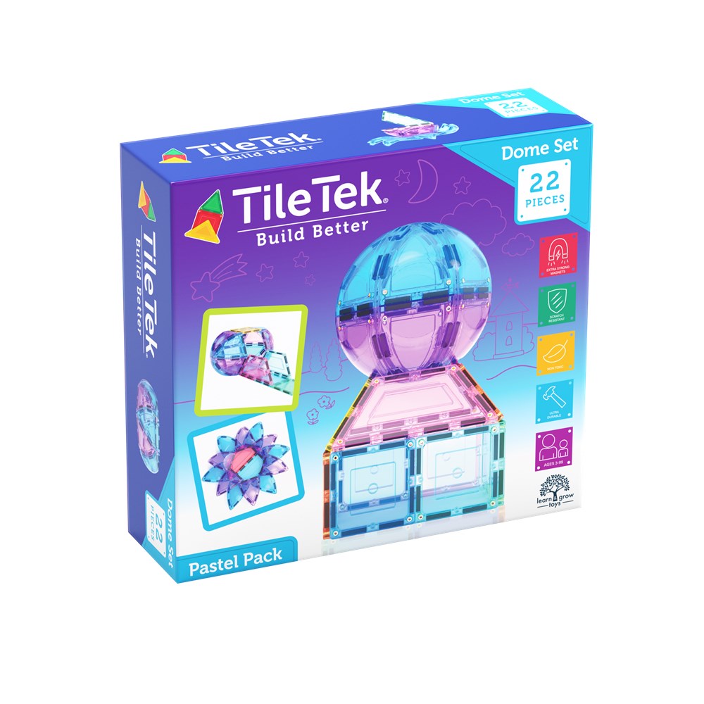 TileTek - 22 Piece Pastel Dome Set