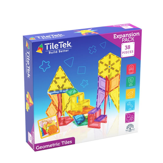 TileTek - 38 Piece Geometric Tiles Set