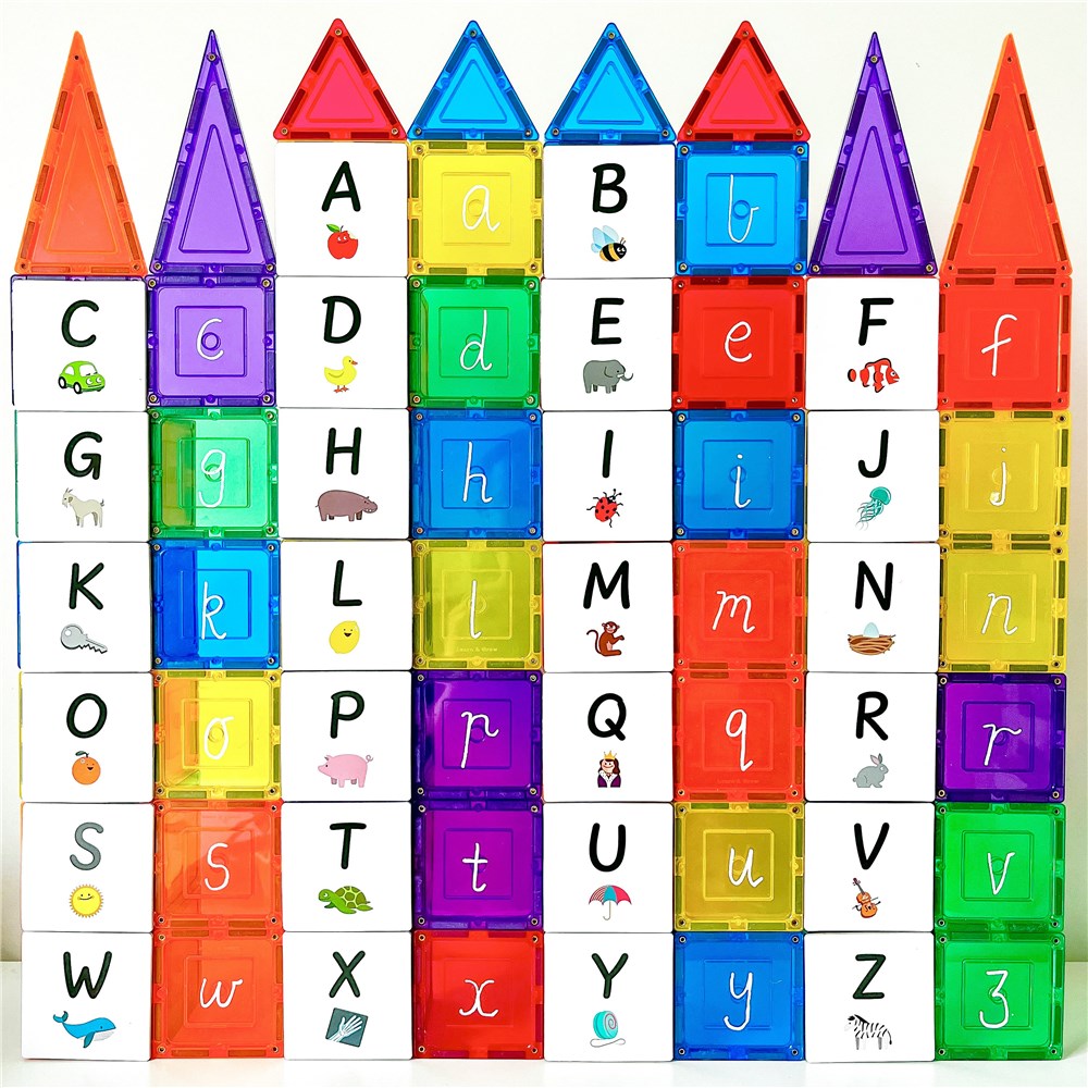 TileTek - 40 Piece Tile Topper - Alphabet UPPER Case Pack