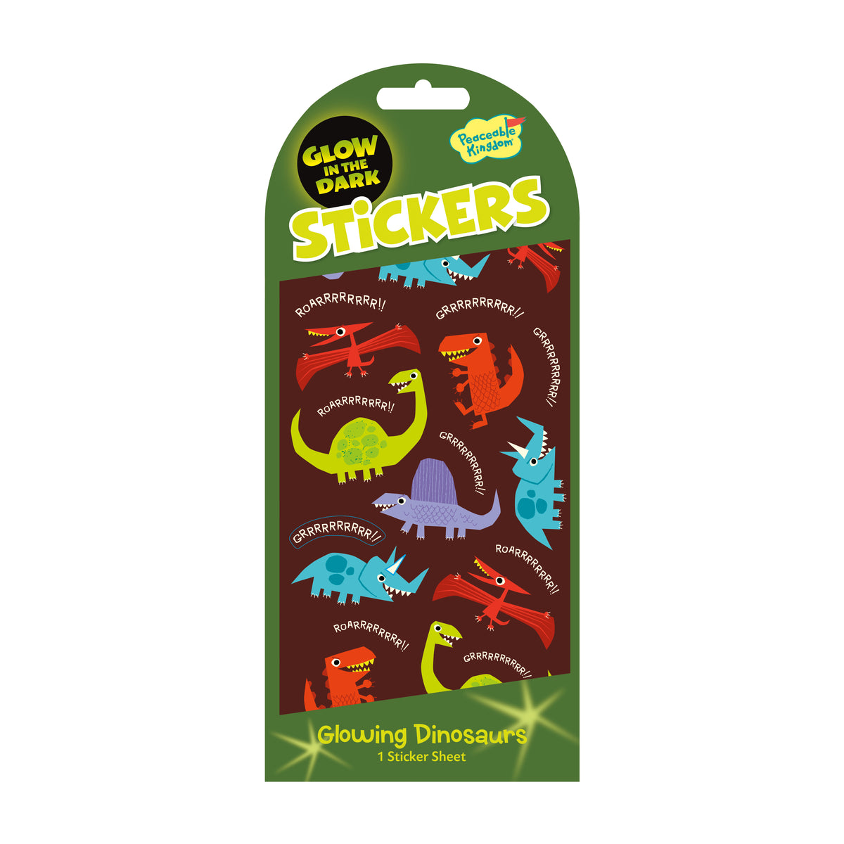 Peaceable Kingdom Stickers - Glow in Dark or Scratch N Sniff