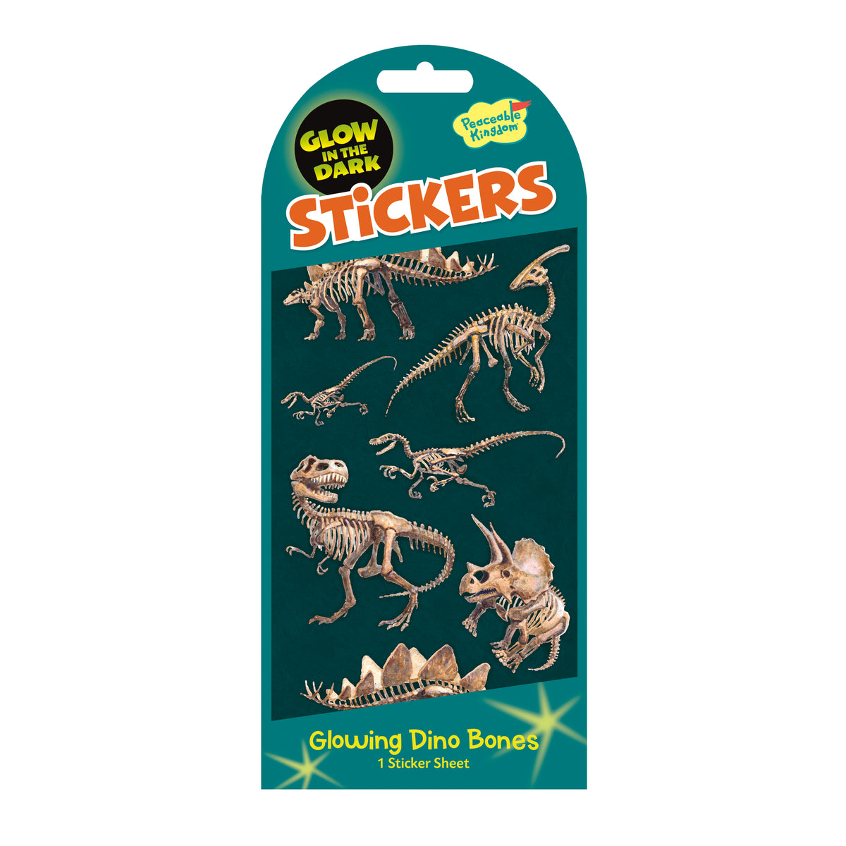 Peaceable Kingdom Stickers - Glow in Dark or Scratch N Sniff