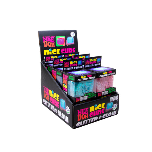 Schylling - Nee Doh Nice Cube Glitter N Glow