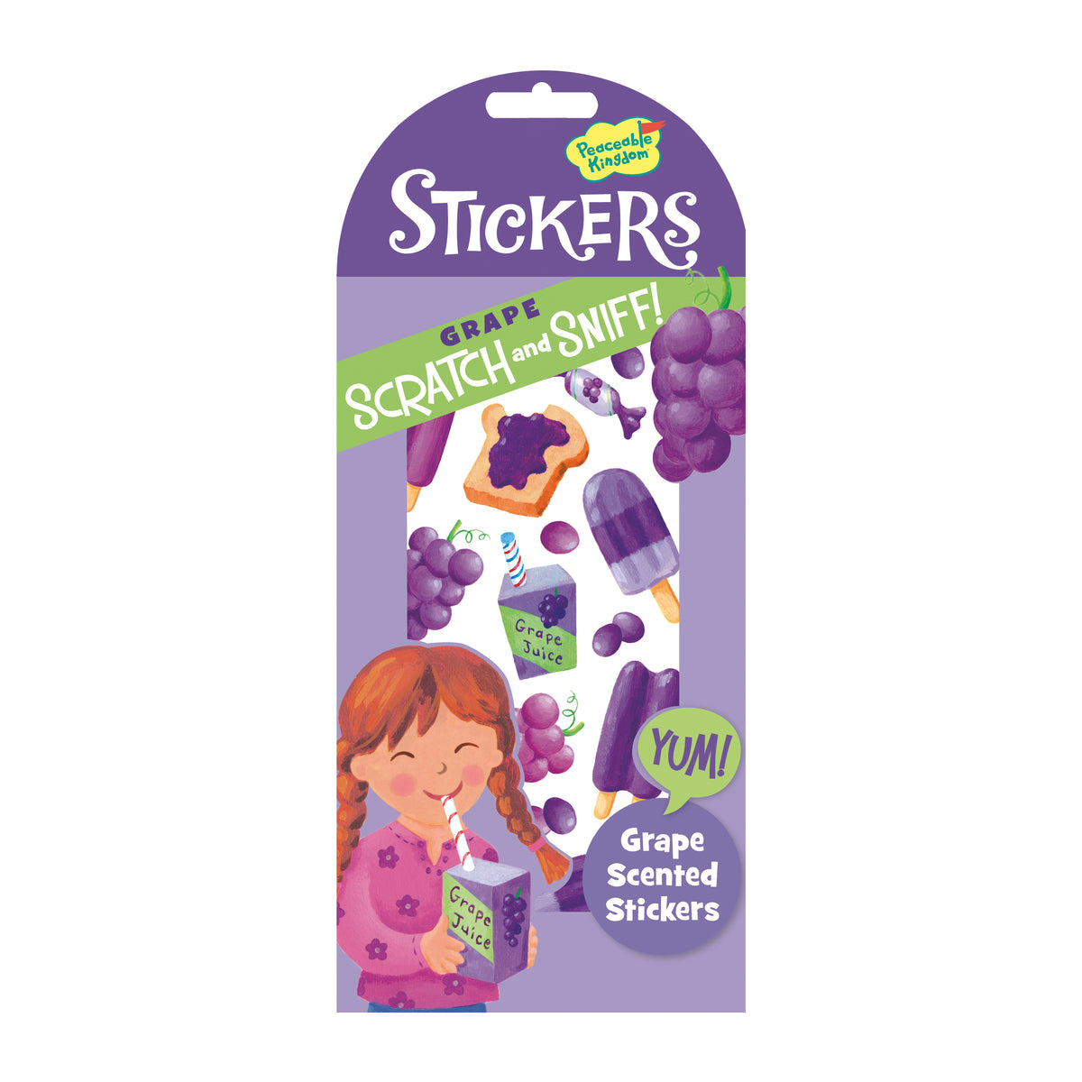 Peaceable Kingdom Stickers - Glow in Dark or Scratch N Sniff
