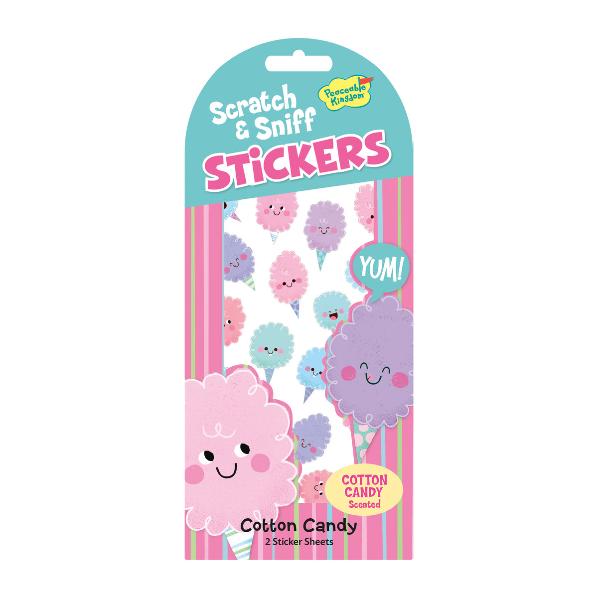 Peaceable Kingdom Stickers - Glow in Dark or Scratch N Sniff