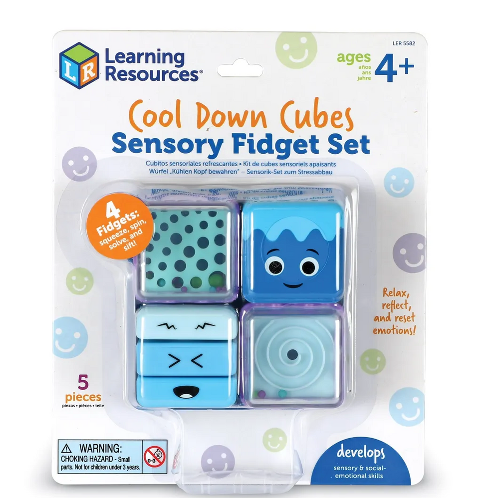 Cool Down Cubes Sensory Fidget Set – Sensory Connect ABN 87895749138