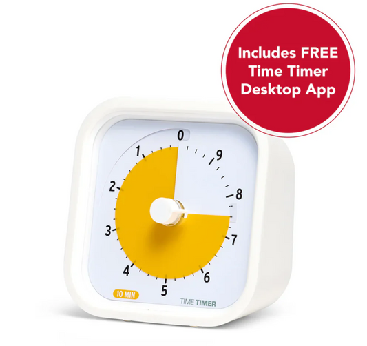 Time Timer MOD - 10 Min - White